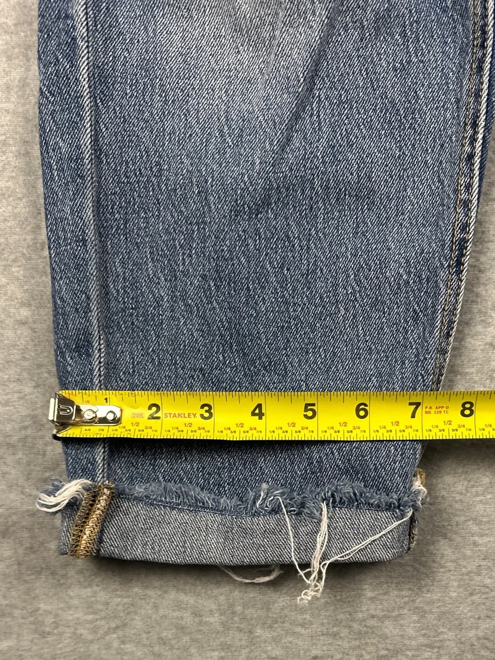 Maurices Womens Jeans Size 6 Regular Distressed Boyfriend Cuffed Medium Wash